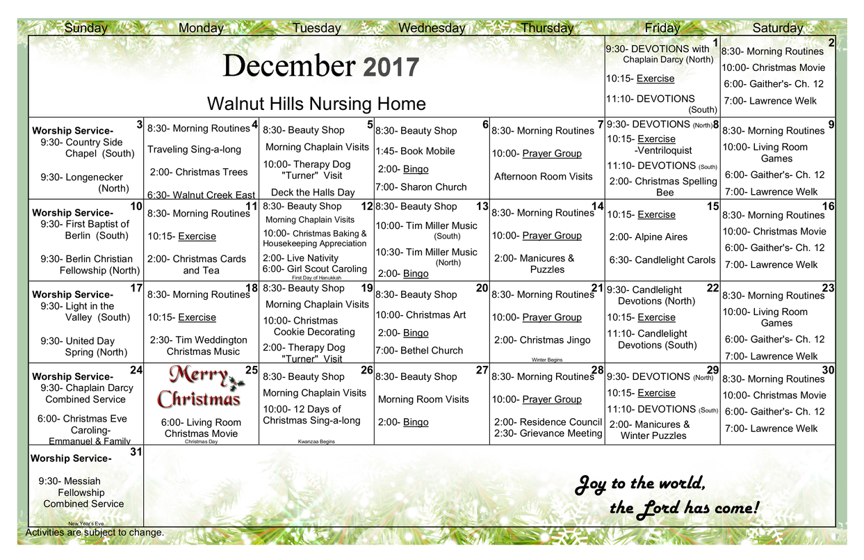 Walnut Hills Senior Living Community Assisted Living, Nursing Home